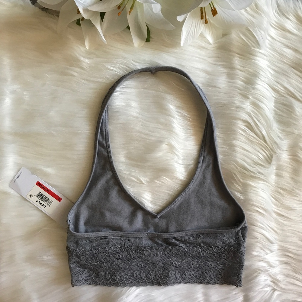 🚫SOLD🚫NWT Calvin Klein Halter Lace Bralette - Picture 5 of 8